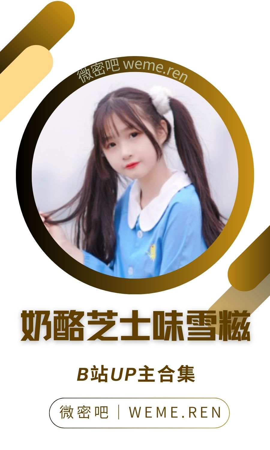 B站「奶酪芝士味雪糍」作品高质量备份打包